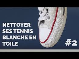 Pas de panique, vos sneakers ne sont pas condamnées pour autant ! Nettoyer Ses Tennis Blanches En Toile Episode 2 Youtube