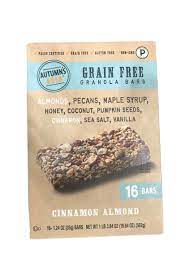 Autumn S Gold Grain Free Cinnamon Almond Granola Bars 16count 1 24 Oz 19 84 Oz Almond Granola Granola Grain Free