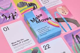 Moving cards that are easy to make. Goods Movedla