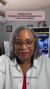 𝟒-𝐖𝐄𝐄𝐊 𝐆𝐑𝐀𝐍𝐓 𝐖𝐑𝐈𝐓𝐈𝐍𝐆 𝐌𝐀𝐒𝐓𝐄𝐑𝐂𝐋𝐀𝐒𝐒: 𝐇𝐨𝐰 𝐭𝐨  𝐖𝐫𝐢𝐭𝐞 𝐖𝐢𝐧𝐧𝐢𝐧𝐠 𝐆𝐫𝐚𝐧𝐭 𝐏𝐫𝐨𝐩𝐨𝐬𝐚𝐥𝐬 In this hands-on  4-week training series, you’ll learn how to research funders, craft  compelling narratives, develop strong ...