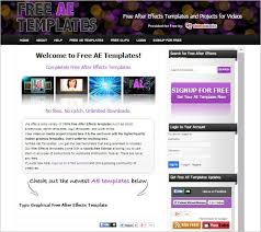 Hi, i am sujith jayachandran. 9 Free Websites To Download After Effects Free Premium Templates