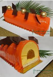 Buche De Noel Exotique Les Recettes De Cuisine Et Mets Buche De Noel Exotique Buche De Noel Buche De Noel Facile