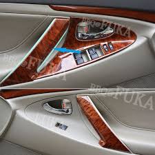 For Toyota Camry 2006 2007 2008 2009 2010 2011 4pcs Abs Inner Door Armrest Handle Cover Trim Mahogany Color Decorative Review Toyota Camry Camry Camry 2006