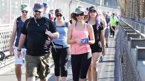 What a great day for a walk! No Bridge Too Far For 12 000 Walkers Who Took Part In Sydney S 27km Seven Bridges Walk Daily Telegraph