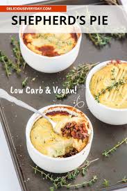 Vegan Shepherd S Pie Recipe Vegan Shepherds Pie Vegan Recipes Low Carb Vegetarian