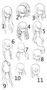 Realistic Hair Drawings Good For Anime Characters Minecraft Is Kinda Like 3 W Realistic Drawings Realistic Hair Drawing Long Hair Drawing