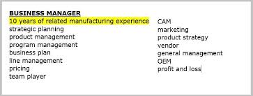 Resume Keywords List By Industry For Use To Pass The Ats