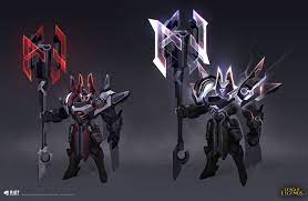 League of legends, mordekaiser, project / project: Artstation Project Mordekaiser Concept Simon Dubuc