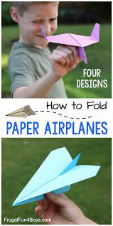 Test your design and problem solving skills with these fun flight challenges. How To Make Awesome Paper Airplanes 4 Designs Frugal Fun For Boys And Girls