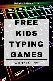 Kidztype Learn How To Type The Fun Way With Free Typing Games Typing Games Homeschool Typing Lessons