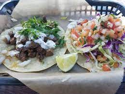 They make the tacos outside on their patio. Sancho S Tacos