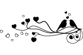 Download The Free Love Birds On Branch With Hearts Vector Eps Ai Pdf Svg Png On Stuffled Com Bird On Branch Love Birds Birds