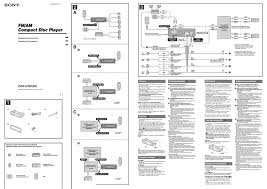 • components identified by mark 0 or dotted line with mark 0 on the schematic diagrams and in the parts list are critical to safe. Sony Cdx Gt610ui Installation Connections Pdf Download Manualslib