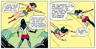 While wonder woman may be affected by the considerable force of the powerful impacts, they only make her stumble and hit her briefly, leaving her unharmed, with wonder woman smiling even after receiving powerful blow from doomsday that sent her flying, and quickly rose up to face the monster again with a renewed ferocity. Wonder Woman 1984 Diana S New Superpower Explained By The Comics Polygon