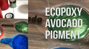 ecopoxy avocado pigment jeff mack designs