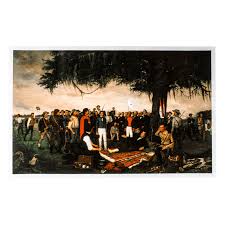 Surrender Of Santa Anna Print Bullock Museum Gift Shop (this will not affect the original upload). surrender of santa anna print