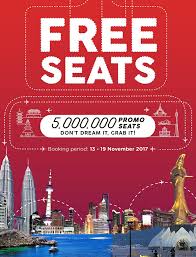 View live airasia group berhad chart to track its stock's price action. Airasia Free Seats November 2017 Promotion Airasia Sale Promotion 2020