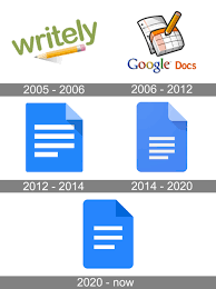 Free flat google docs icon of all; Google Docs Logo Evolution History And Meaning Png