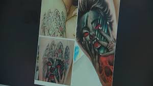 Large greek shield from trojan war. Abc7 Unite Tattoo Shop In Matawan New Jersey Offering Free Coverups Of Racist Tattoos Abc7 New York