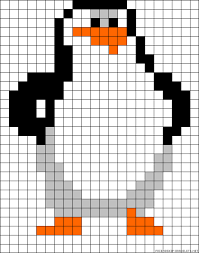 Skipper Madagascar Perler Bead Pattern Vyshivka Krestom Zhakkardovoe Vyazanie Pingviny