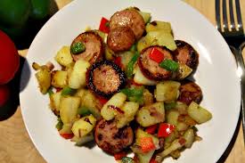 ½ teaspoon dried thyme ; Smoked Sausage Pepper And Potato Hash Recipe