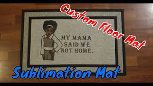 Customized Floor Mat Home Depot Sublimation Mat In 2020 Custom Floor Floor Mats Custom