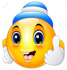 Während es einige smilies gibt, deren bedeutung nicht selten. Cartoon Emoticon Smiley Tragt Eine Mutze Und Geben Einen Daumen Hoch Lizenzfrei Nutzbare Vektorgrafiken Clip Arts Illustrationen Image 75390895