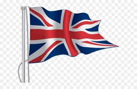 Flagpole is also swinging in such a strong wind. British Flag Clipart Present Transparent British Flag Png Png Download Vhv