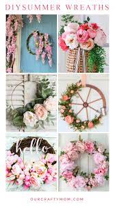 I love that the prices are inexpensive and don't put a dent in my budget. 21 Beautiful Diy Summer Wreaths For Your Front Door Our Crafty Mom
