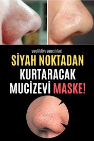Siyah Nokta Maskesi Maskeler Skin Care Cilt Bakimi
