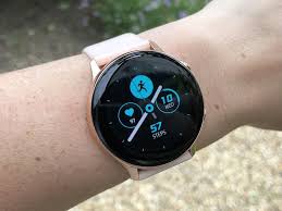 Release 2021, august 27 30.3 (44mm), 25.9g (40mm), 9.8mm thickness android wear os, one ui watch 3 16gb storage, no card slot. Samsung Galaxy Watch Active Review Stuff