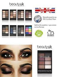 Beauty Uk Professional Eyeshadow Palette No 4 Feverstruck For A Natural To Smokey Loo Eyeshadow Eyeshadow Palette Beauty Uk