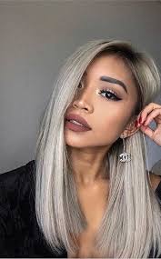 Stay tuned as i turn her hair into an even canvas. Pin By Carine Naessens On All Color Weaves Tan Skin Blonde Hair Silver Blonde Hair Grey Hair Tan Skin