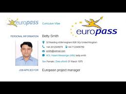 Easy How To Create A Europass Cv Scienceroot Youtube