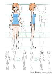 Моды для sims 4 » моды 18+ » female body details женские тела 12.05.2020. How To Draw Anime Girl Body Side View Novocom Top