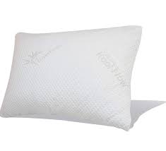 Snuggle Pedic Bamboo Memory Foam Pillow Pillows Memory Foam Pillow Foam Pillows