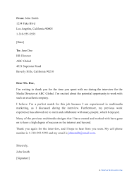 It is a good practice to send a thank you note to the interviewer after an interview. Sample Thank You Letter After Interview Download Printable Pdf Templateroller