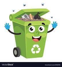 vector illustration of recycling bin download a free preview or high quality adobe illustrator ai school wall art ideas school wall art kids going to school