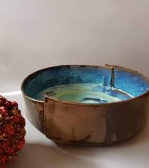 Large Ceramic Bowl Ceramic Bowls Pottery Bowls Decorative Bowls