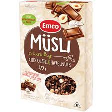 Emco is the worlds no.1 supplier of cnc machines, 3d printers, scanners & laser cutters for the education and industry sectors. Buy Emco Crunchy Musli With Chocolate And Hazelnuts 375g Online In The Uae Binsina Pharmacy