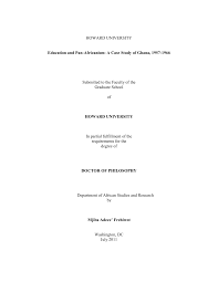 Pdf Education And Pan Africanism A Case Study Of Ghana 1957 1966