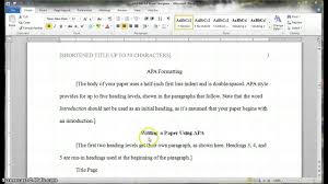 Use subheadings when there are at least two subsections within a larger section. Apa Style Headings And Subheadings Examples Apa Style Format Subheadings