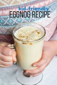 This Homemade Eggnog Recipe Is Modified To Be Safer For Kids And All Eggs Are Fully Cooked It S A Creamy Homemade Eggnog Eggnog Recipe Eggnog Recipe Homemade