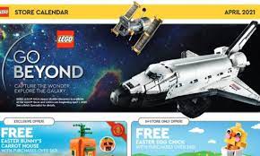 Home designing blog magazine covering architecture, cool products! Lego Store Calendar Reveals New Sets And Deals For April 2021