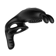 SECWELL® Vibrating Cock Ring Clotiris Stimulator Penis Delay Ejacul...