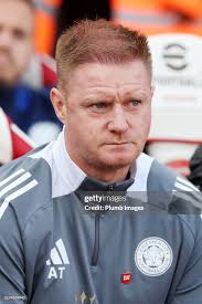 Leicester City Assistant Manager Alan Tate during the Premier League...  News Photo
