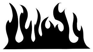 Flames Stencil Stencils Silhouette Clip Art Clip Art