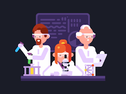 Laboratory By George Markelov Animation Design 2d Character Animation Motion Design