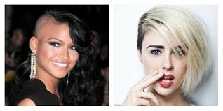 Capelli corti rasati ai lati. Capelli Rasati Da Un Lato I Look Piu Femminili Roba Da Donne