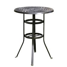 My patio chairs are stored on our california room porch and are protected from the harsh elements by the covers. Yu Yusing 30 5 Cast Aluminum Pub Height Bistro Round Table For Oudoor Paito 41 Height Bar Height Patio Table Broze Buy Online In Bahamas At Bahamas Desertcart Com Productid 197871842